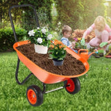 VEVOR Wheelbarrow Cart 2 Wheels Garden Dump Cart 397 lbs Yard Utility Cart V952-FDL2LHYTC2JLVT7G3V0