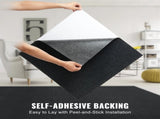 Carpet Tiles Peel and Stick, 24 x 24 Squares Self Adhesive Carpet Floor Tile, Soft Padded Carpet V952-ZZFKDT2424YCT8PQDV0