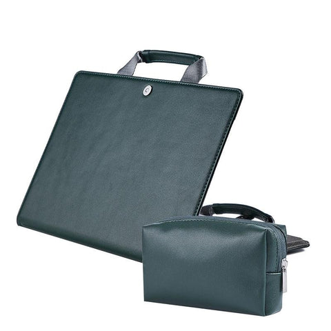 15.4 Inch Laptop Bag & Power Tote - Protective Case In Ink Green PRL-0176072060DBT_NZ