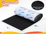 2 Roll elt urniture Pads, Non Slip Sel Adhesive Cuttable elt Tape Black Heavy Duty elt Strip Roll or V1259-DP01-F-569