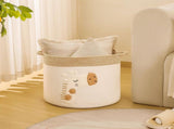 Diaper Caddy Organizer Basket, Woven Rope Storage Bin For Nursery Changing Table, Toy And Baby V1237-ZY-807-313