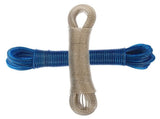 20m Portable Clothesline 2pcs Pvc Coated Steel Wire for Camping V1192-AZ-W-25532