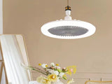 Fan Lamp Dining Room Living Room Bedroom Mute Ceiling Model Ceiling Fan Light Three Wind Speed Home V1294-YM0901-L6805W-1