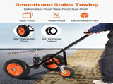 Trailer Dolly, 1000lbs Tongue Weight Capacity, Carbon Steel Trailer Mover with 2 inch Ball, 14 inch V952-TYSDQYC1000BJMKIYV0