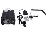 Fog Machine 500W 18 LED Lights Smoke Machine Wireless Wired Remote Control for Parties Stages V1294-YM0901-3119260006911