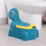 Baby Potty Toilet Cartoon Dinosaur Training Potty Toilet Toddler Potty Chair with Rubber Base Toilet V1370-AZ4-17477