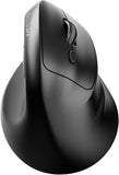 SOLAKAKA SM520 Tri-Mode Vertical Ergonomic Mouse, 24000 DPI Programmable Wireless Vertical V1300-SM520-BLACK