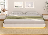 Artiss Double Bed Frame with 16Colour Led Light Wooden Platform Bed Base DAYGLOW WBED-DAYGLOW-D-WH-ABC