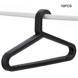 10-pack Standard PP Hanger Lightweight Shirt Hanger For Everyday Use White V1237-ZY-203-3362