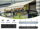 Protective Bag for Awning, Dustproof Protective Cover for Awning, Black Storage Cover for V1237-ZY-715-363