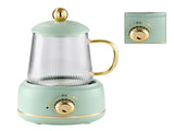 Portable Electric Kettle Stew Cup 450ML Health Cup Mini Slow Cooker Kettle Office Flower Teapot V1294-YM0703-3118230067813