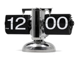 Digital Flip Down Clock Retro Minimalist Single Foot Mechanical Auto Flip Clock Desk Clock for Home V1294-YM0703-3115230003611