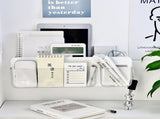 Multifunctional Clear Mount Remote Control Holder Mobile Phone Charging Stationery Cosmetics V1294-YM0703-3117230043713