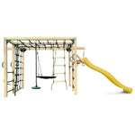 Lifespan Kids Orangutan Climbing Cube Jungle Gym Play Centre + Yellow Slide V420-LKPC-ORAN-YEL