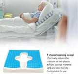 Cushion,Bed Cushion For Butt Fiber Bedsore Pressure Pillow T Shaped Opening Triangular Slope Design V1370-AZ4-24406