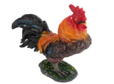 Chicken Figurine Resin Chicken Statue Garden Ornament Farm Animals Collection for Outdoor Backyard V1294-YM0901-3111240007012