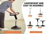 Wobble Chair, Height-Adjustable Active Chair, Flexible Seating Wobble Stool Made of V952-PHZDZYJCKWDSLAZOHV0