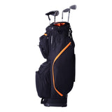 Golf Cart Bag with 14 Way Organizer Divider Top, 36 13 Pockets Premium Cart Bag, Durable 600D V952-LSSTBLSSTB36441FQV0