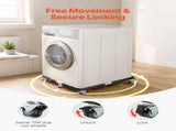 Fridge Stand Mobile Base, 1200 lbs Load Capacity, Washing Machine Stand with 8 Locking Twin Wheels V952-JJBYTCSJG233A4YR7V0