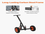 Trailer Dolly, 1000lbs Tongue Weight Capacity, Carbon Steel Trailer Mover with 2 inch Ball, 14 inch V952-TYSDQYC1000BJMKIYV0