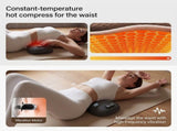 Three-in-One Smart Lumbar Massage Pillow with Airbag Stretch Support, Vibration Massage, and V1341-ZY-4RKHYW4Q-GREY
