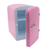 Mini Fridge 4L Portable Cooler Warmer Personal Refrigerator Includes DC12V Car Plug for Skin Care V1294-YM0901-3113230166817