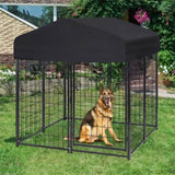 Extra Large Welded Wire Dog Kennel Outdoor Heavy Duty Crate Cage V178-66730