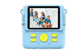 Instant Print Camera for Kids Zero Ink Print Photo Camera with 32G TF Card-Blue V1263-JX-7689-1