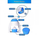 Manual Ice Shaver Ice Crusher And Shaved Ice Machine With Free Ice Trays V1263-JX-1972