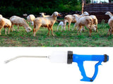 Veterinary Adjustable Continuous Syringe Animal Feeding Oral On Injection Tool for Livestock Pig V1294-YM0901-3111200211312