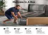 Giselle King Single Cooling Memory Foam Mattress Medium Firm with Gel Comfort 30cm FOAM-C-MFM-H030-KS
