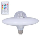 LED Projection Light Bluetooth Lamp Dynamic Ripple Effect E27 RGB Remote Control 24W 85265V V1294-YM0715-3119210311311