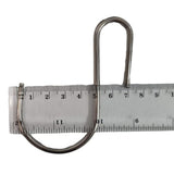 Stainless Steel Hanging Hooks 9cm x 7cm 50 Pieces V637-DP1175943-50