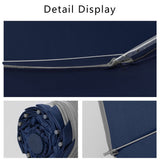 Automatic Open Large Compact Reverse Umbrella for Rain and UV Protection Inverted Folding Umbrellas V1192-AZ-W-21885