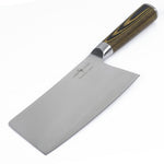 Cleaver Knife Kitchen Chef Knife Vegetable Meat Cleaver Pakkawood wood Handle V324-SSGP-CNKNIV