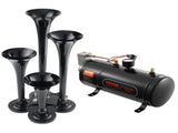 Train Horns Kit, 4 Trumpet Air Horn Kit, 150dB Train Horns for Pickup Trucks, 12V 120 psi Air V952-QLBYCQGTZ3L1Y5P6PV9
