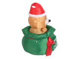 1.5m Christmas Inflatable Lovely Bear in Gift Bag with LED Light Yard Decoration Christmas Bear Blow V1294-YM0901-3115230113111