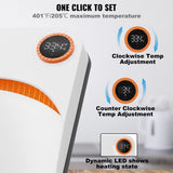 Heat Press 9 x 9 in Portable Easy Press Sublimation Transfer DIY T-shirt V952-BXSTHJYCDBB99V1R3V3