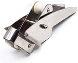 AISI 316 Stainless Steel Hinged Self-Launching Bow Anchor Roller with pivoting Dual-Roller 16.5'' V1259-DP01-A-1316