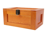 Desktop Wooden Storage Box Multifunctional Wood Container Box with Lock and Keys for Sundries V1294-YM0901-3117240165812