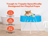 Portable Dog Bathtub, Elevated & Foldable Space-saving Pet Shower Station with Quick Drainage, V952-GJRQCWYGQLSKDSN88V0