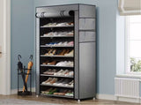 Multi-functional 10-layer shoe rack - Easy to V1105-YAXJ-01