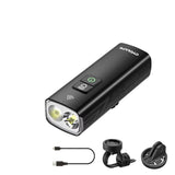 Multi-Function Bike Front Light Black V728-OBA1005008123894085