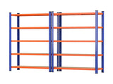 2 x 1.8M Giantz Garage Shelving Warehouse Rack WR-E-9X18-GVN-BOX2