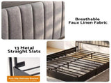 Artiss Queen Bed Frame with Storage, 4 Drawers and Charging Station BFRAME-M-AXIS-Q-BK-AB