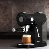 Devanti 20 Bar Coffee Machine Espresso Cafe Maker Black CM-01-BK