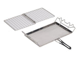 Camping Stove Toaster Foldable Portable Stable Structure Stainless Steel Outdoor Stovetop Toaster V1294-YM0626-3111220322911