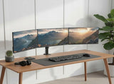 Triple Monitor Mount Stand Desk Clamp with 3 Adjustable Arms for Multi-Screen Setup V63-954151