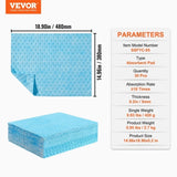 Spill Absorbent Pads, Water Absorbing Mat Pad in Dispenser Box, 6 Gal Capacity, 15" L x19" W V952-FYCKZYPXSXXSJ71XHV0