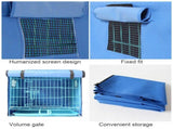 Windproof Pet Cat Rabbit Dog Crate Cover Breathable Waterproof Four Seasons Cages Cover V1294-YM0717-10172215